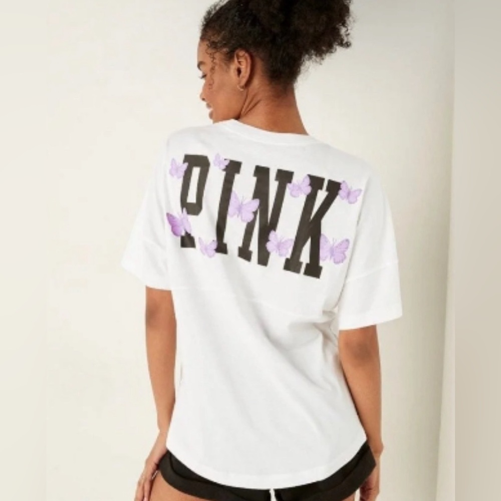 PINK Butterfly TShirt 💜🦋